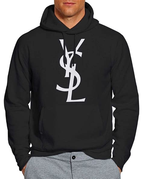 ysl v neck mens|ysl knitted hoodie.